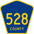 County Route 528 marker