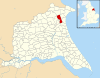 Burton Agnes UK parish locator map.svg