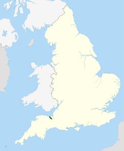 Quantock Hills AONB locator map.svg