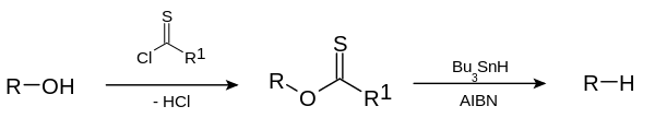 Barton–McCombie deoxygenation scheme