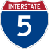 Interstate 5 marker