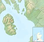 Brodick Castle is located in North Ayrshire