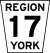 York Regional Road 17.svg