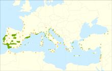 Pinus pinea range.svg