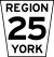 York Regional Road 25.svg