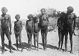Aboriginal people at Cape Dombey, Australia