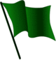 Dark green flag waving.png