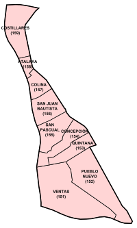 Barrios del Distrito de Ciudad Lineal (Madrid).svg