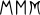 Messapic-m.svg
