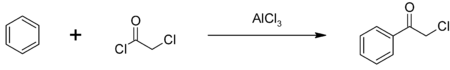 Preparation of phenacyl chloride.png