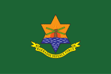 Flag of the Barbados Defence Force.svg