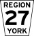 York Regional Road 27.svg