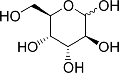 Stereo structural formula of (6R)-altropyranose