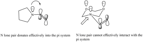 Modulating enamine nucleophilicity via stereoelectronicand inductive Effects