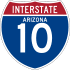 Interstate 10 marker