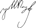 Philip IV & III's signature