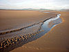 Channel in the sand off Humphrey Head - geograph.org.uk - 2164462.jpg