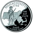 Massachusetts quarter, reverse side, 2000.jpg
