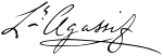 Appletons' Agassiz Jean Louis Rudolphe signature.svg