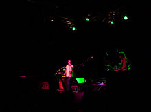 The Fixx, 2007. Cy Curnin and Jamie West-Oram.