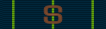 United States Navy Rifle Marksmanship Ribbon with sharpshooter device.svg
