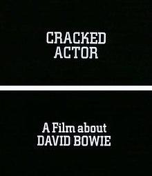 Cracked Actor main title and sub-title