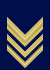 Rank insignia of sergente maggiore of the Italian Air Force.svg