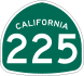 State Route 225 marker