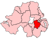 A medium constituency located inland, in the southeast of the country.