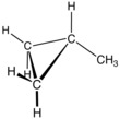 Methylcyclopropane (molecular diagram).png