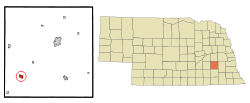 Location of Beaver Crossing, Nebraska