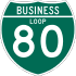 Interstate 80 Business marker