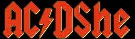The logo is a modified version of the AC/DC logo