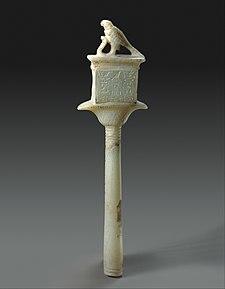 Sistrum inscribed with the name of Teti.
