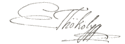 Emeric Thököly's signature