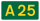 UK road A25.svg