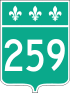 Route 259 shield