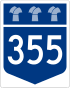 Highway 355 shield