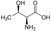 L-Threonin - L-Threonine.svg