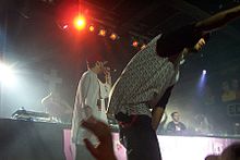 TTC performing live in Paris, 2001.