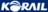 Korail logo-white on blue.png