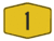 A typical Malaysian federal road shield.