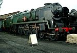 Merchant Navy Class 35005 "Canadian Pacific" outside Ropley loco shed - geograph.org.uk - 1516044.jpg