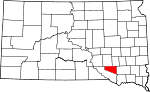 State map highlighting Douglas County