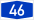 Bundesautobahn 46 number.svg