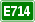 Tabliczka E714.svg