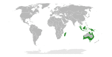 Casuarinaceae distribution.svg