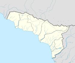 Gulripshi is located in Abkhazia