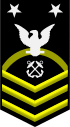 USN E-9 insignia