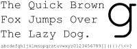 Courier New sample.svg